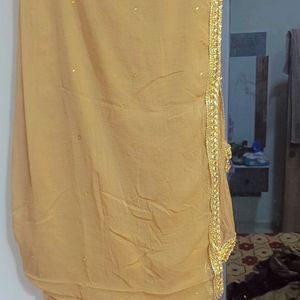 Black And Brown Salwar Suit