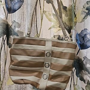 Beige Everyday Handbag