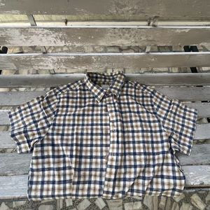 Causal Shirts Mens Half Selves