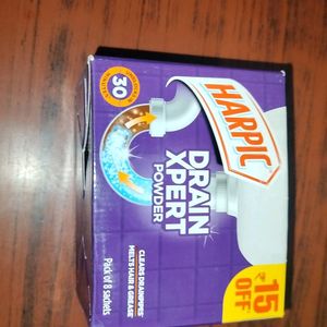 Harpic Drain Expert Powder Pack!