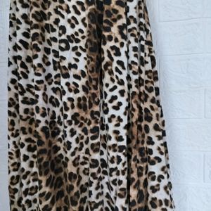 Trending Tiger Printed Tube Dress