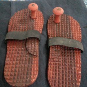 Totally new Unused  Accupressur  Wooden  Slippers