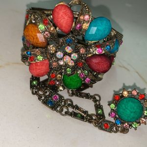 Multi Colour Metal Bracelet