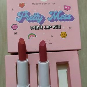 Pretty Mess Mini Lip Kit.. Two Lipsticks Available