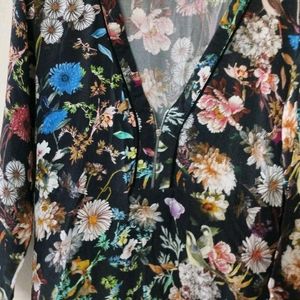 High Low Floral Top