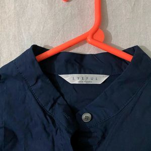 Eyeful Navy Blue Korean Top Size 36/38