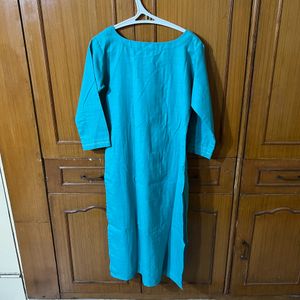 Daily/Festive Blue Kurta | Soch | Size S