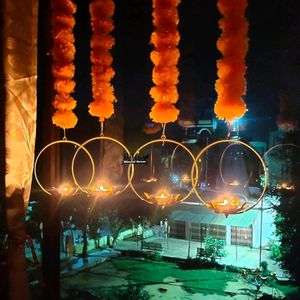 😍Diwali Special😍2 Lotus Rings + Marigold Strings