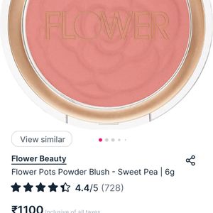 FLOWER BEAUTY POT BLUSH- SWEAT PEA