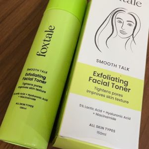 Foxtale Exfoliating Face Toner