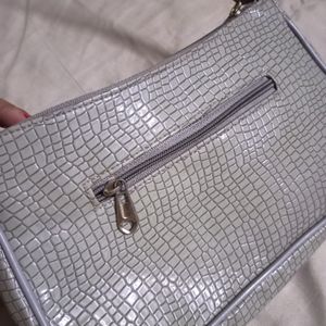 Chain Baguette Shoulder Bag