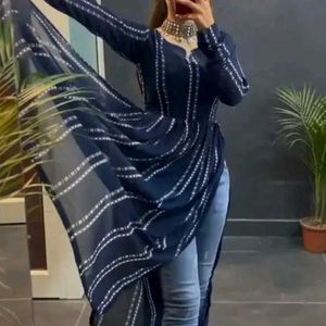 Nyra cut kurti for jeans