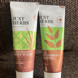 Just herbs combo - Anti Hairfall Shampoo,body Wash