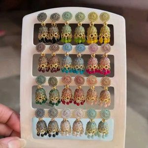 11 Jhumka Set On Special Diwali Offer Sale ❣️