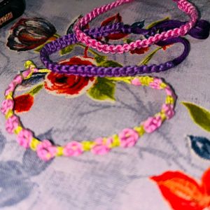 Handmade Thread Bracelet Set