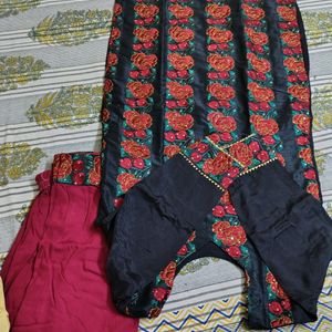 Red Rose Suit Set