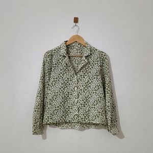 Floral Decent Formal Wear Shirt For Womens