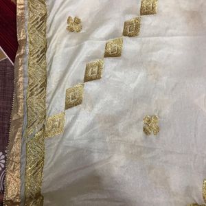 Full Zari Work Dupatta And Kurti