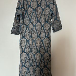 <NEW> Indigo Block Printed Kurta