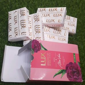 💥 Lux Rose& aloe Vera Soap 125g×5