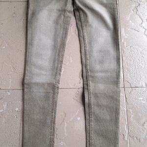 light Olive green skinny jeans new