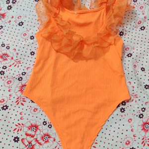 Orange Bodysuit