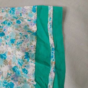 Sea Green A Line kurta