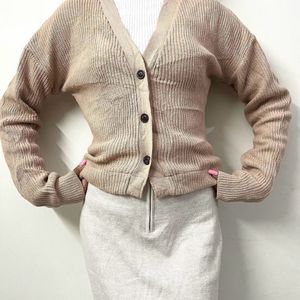 Beige Cardigan