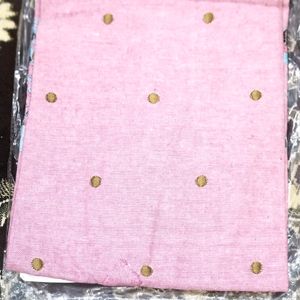 Kurti pink 1 piece attractive embroidery fancy