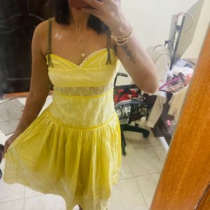 Summery Yellow Dress