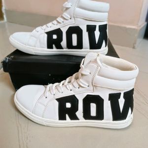 Authentic "Rowdy" White Shoes For Women