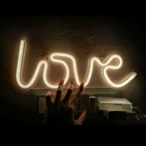 Golden Love Led Light