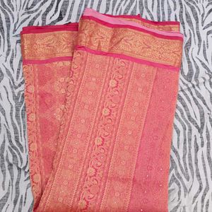 pure Kanchi pattu saree