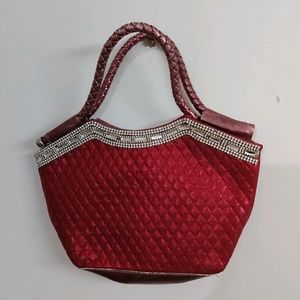 Bridal Red Hand Bag