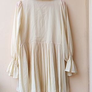 New Without Tag White Cottage Dress