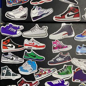 Sneakers Self Adhesive Stickers