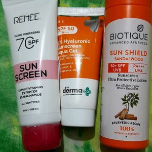 Three Sunscreen