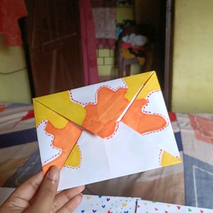 Handmade Envelope Set Of 14