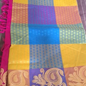 Multicolor Saree