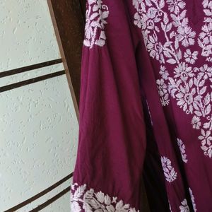 Heavy Modal Chikankari Kurti