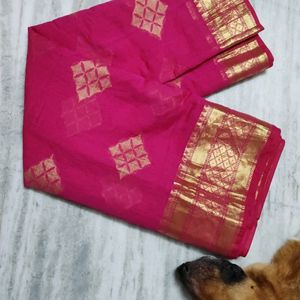 Cotton Blend Saree