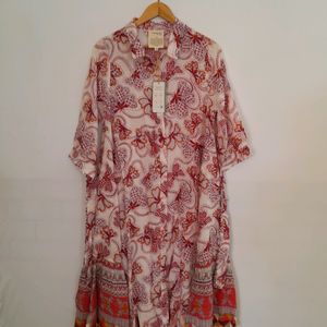 Multi Color Printed Dress Fix Price