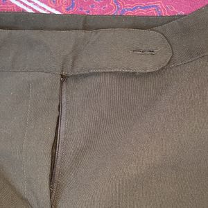 Brown Wide Leg Pants