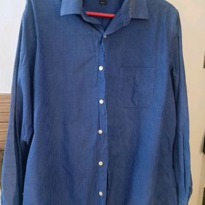 Peter England Dark Blue Shirt