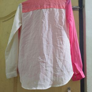 Shade Of Pink Georgette Shirt