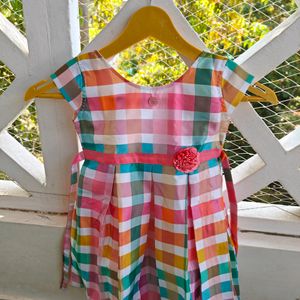 Multi Colour Frock For Toddler