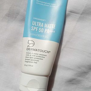 Dermatouch Ultra Matte Sunscreen 💙🛍️