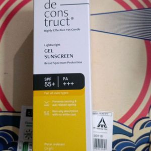 Deconstruct Gel Sunscreen