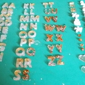 Resin Alphabet A To Z With Numbers