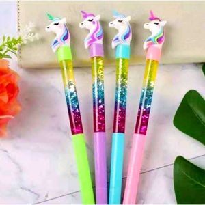 4- Unicorn Giliter Pen